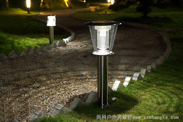 公園景觀(guān)太陽(yáng)能殺蟲(chóng)燈滅蚊燈