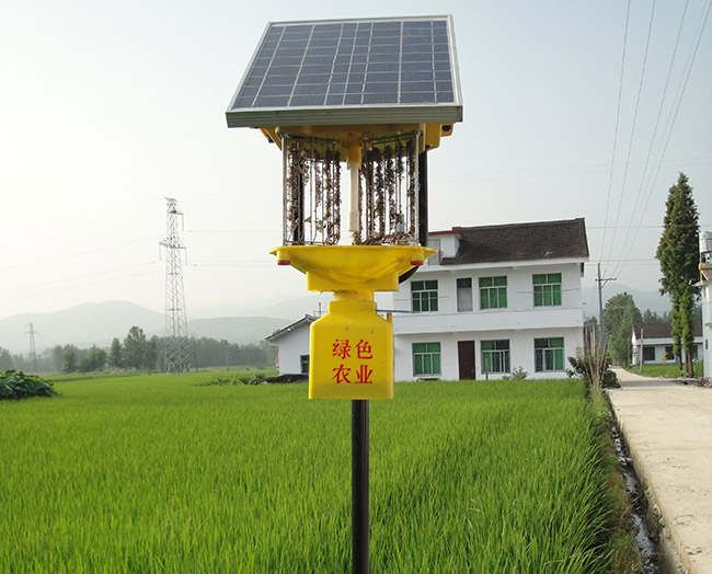 景觀(guān)頻振式太陽(yáng)能殺蟲(chóng)燈作用明顯嗎